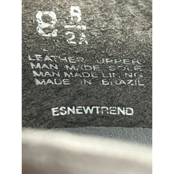 Easy Spirit Gray Suede Loafers Women’s 8 Comfort Work Flats - Picture 12 of 13